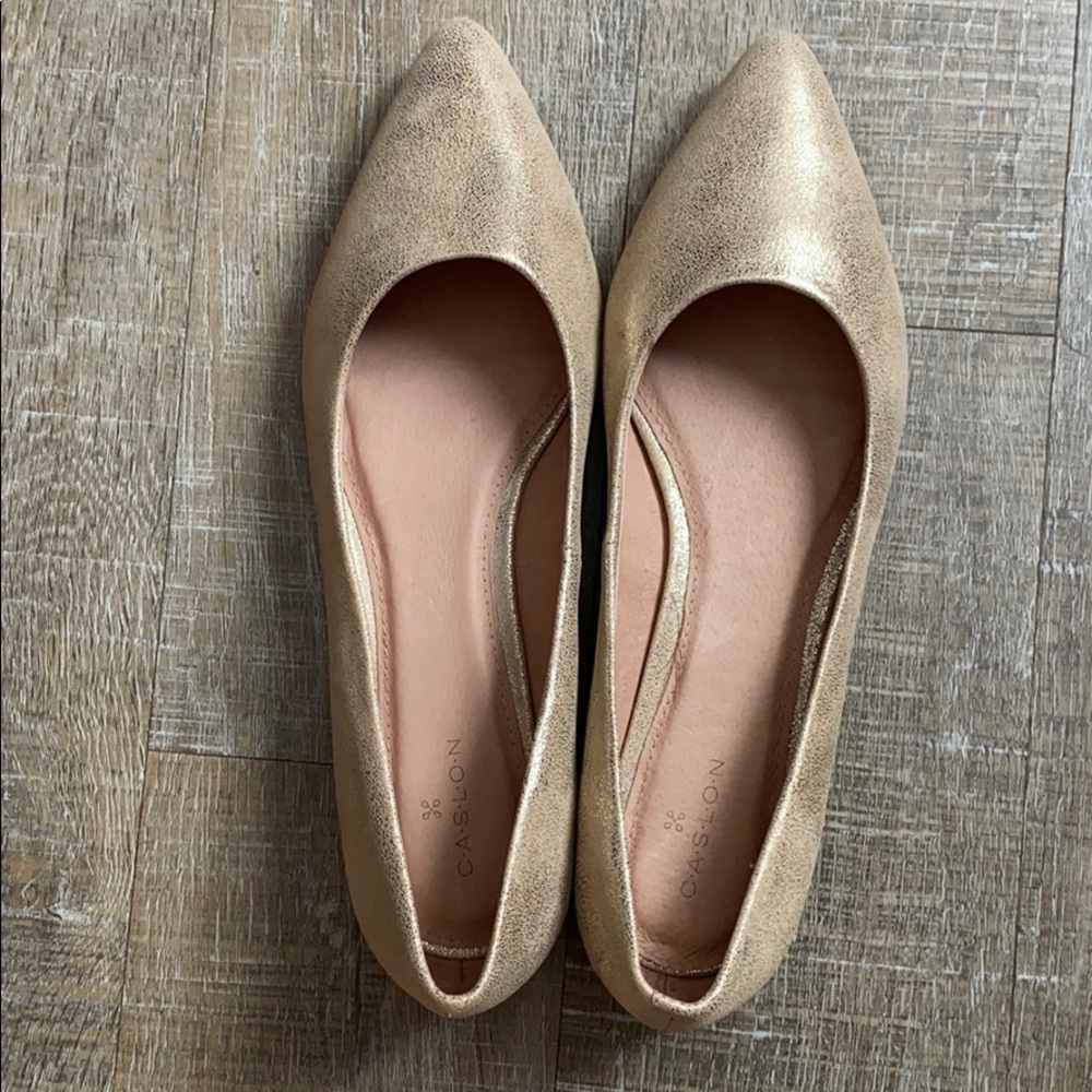 Caslon pointed toe flats NWOT